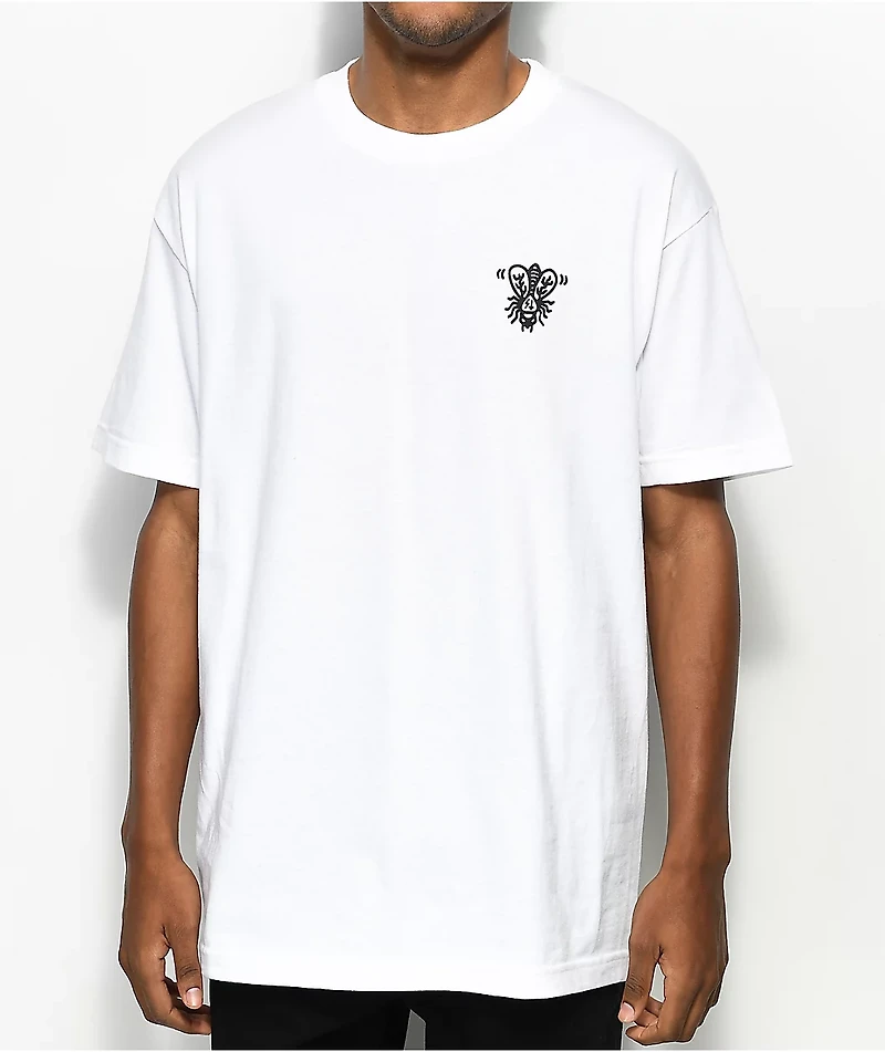 Lurking Class By Sketchy Tank When I Die White T-Shirt