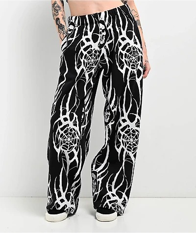 Lurking Class By Sketchy Tank x Kyle Grand Sin Black & White Sweatpants