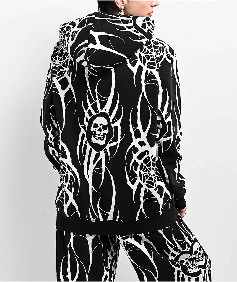 Lurking Class By Sketchy Tank x Kyle Grand Sin Black Zip Hoodie