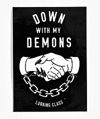 Lurking Class DWMD Black Sticker
