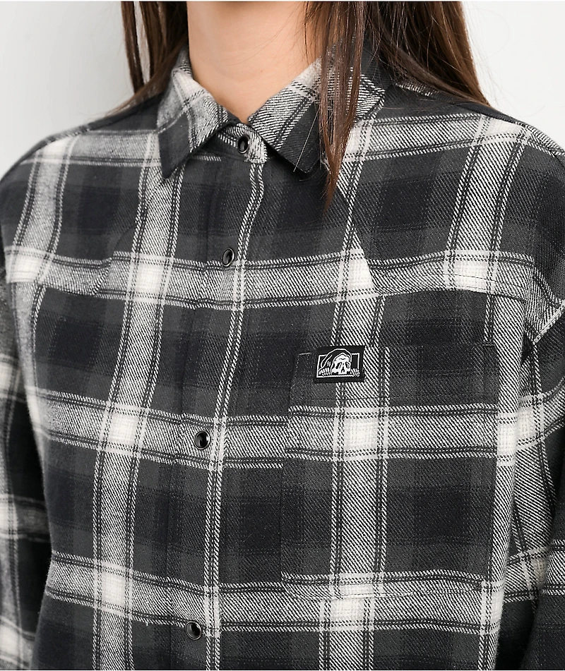 Lurking Class Don't Pray For Me Black Flannel Shirt
