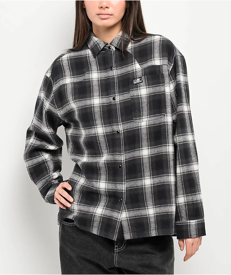 Lurking Class Don't Pray For Me Black Flannel Shirt