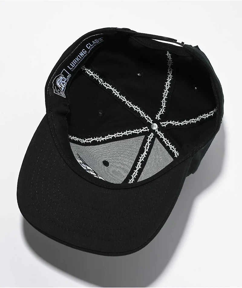 Lurking Class Terror Eyes Black Snapback Hat