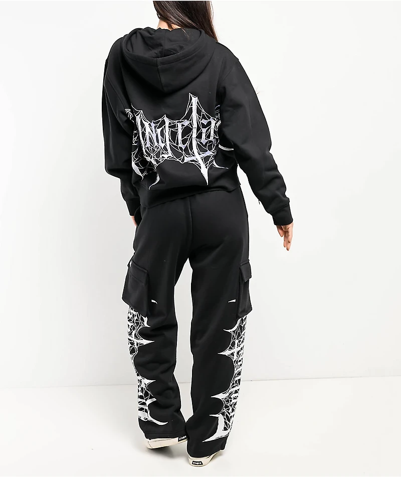 Lurking Class Tombs Black Cargo Sweatpants