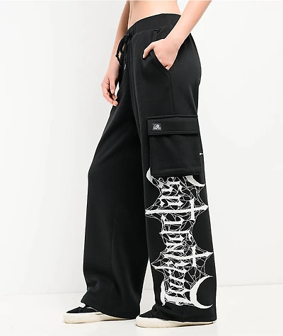 Lurking Class Tombs Black Cargo Sweatpants