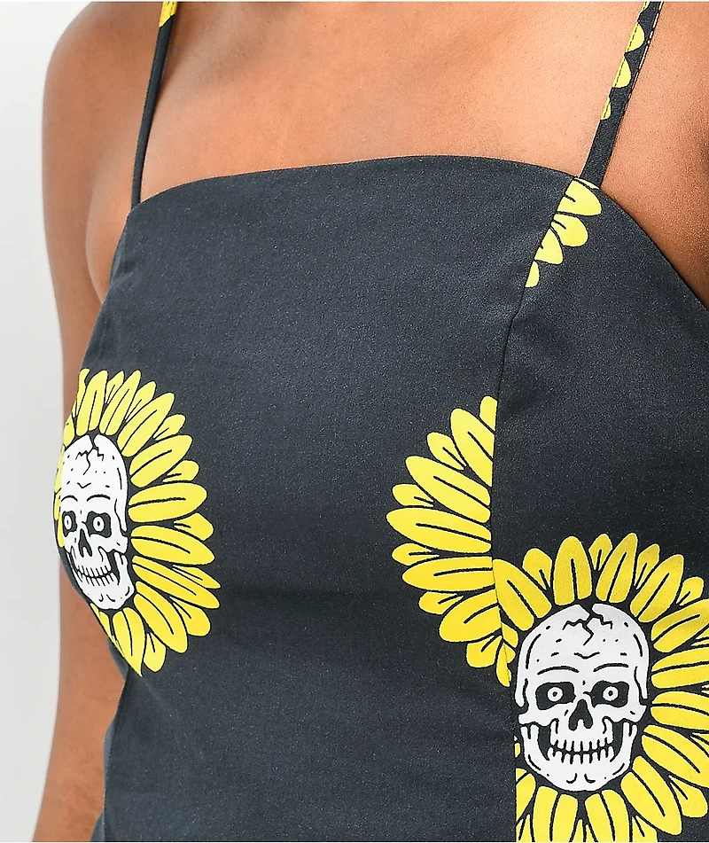 Lurking Class by Sketchy Sunshine Black Tank Dress