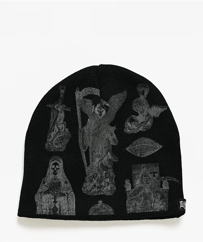 Lurking Class by Sketchy Tank Altar Black Skully Beanie