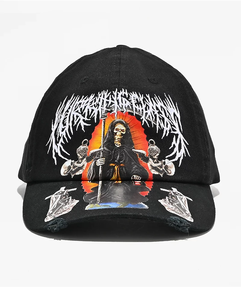 Lurking Class by Sketchy Tank Altar Black Strapback Hat