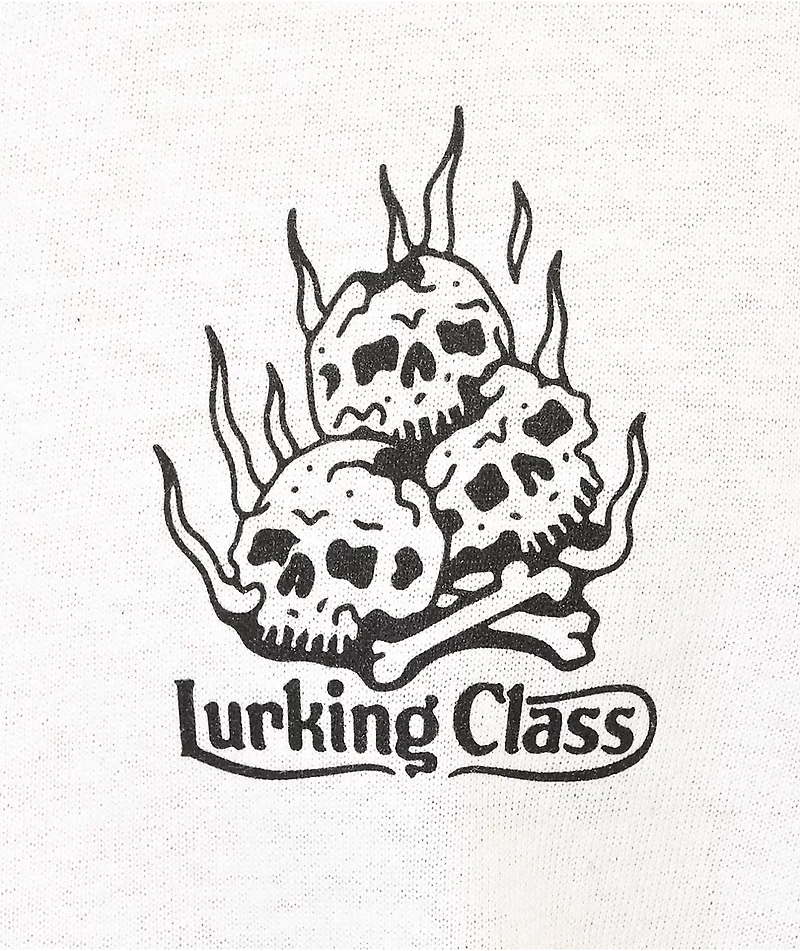 Lurking Class by Sketchy Tank Amigos White T-Shirt
