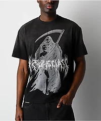 Lurking Class by Sketchy Tank Angel Of Death Black Wash Boxy T-Shirt