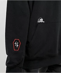 Lurking Class by Sketchy Tank Back To Nature Black Hoodie