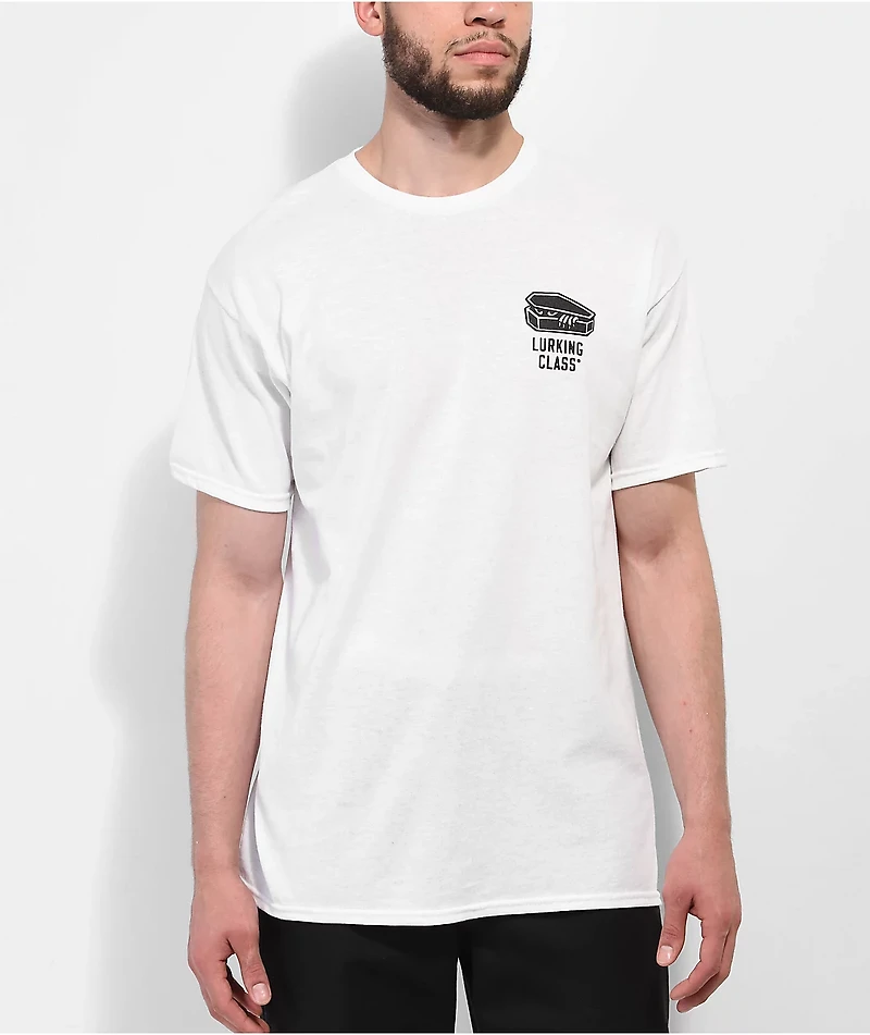 Lurking Class by Sketchy Tank Bad Friends White T-Shirt