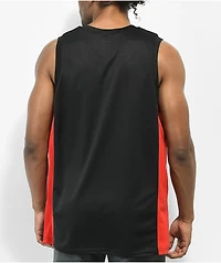 Lurking Class by Sketchy Tank Black Basketball Jersey
