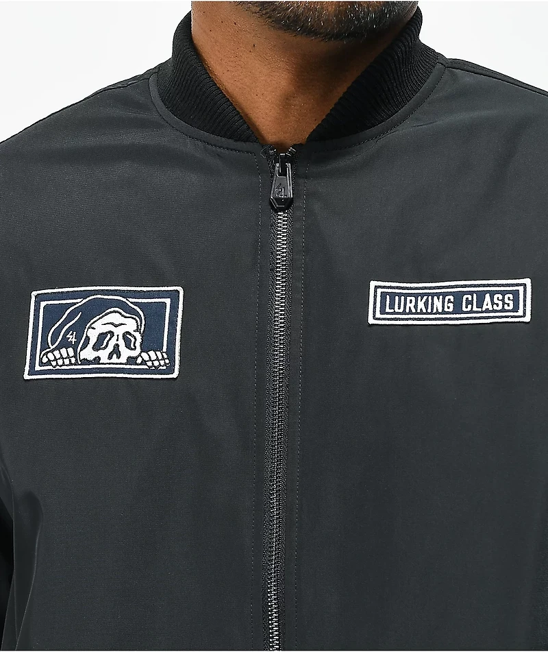 Lurking Class by Sketchy Tank Black Bomber Jacket