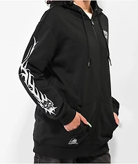 Lurking Class by Sketchy Tank Black Zip Hoodie