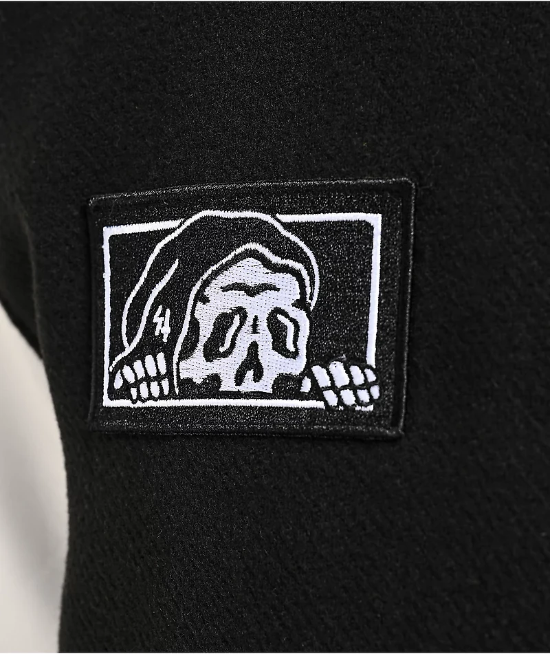 Lurking Class by Sketchy Tank Box Logo Black Varsity Jacket