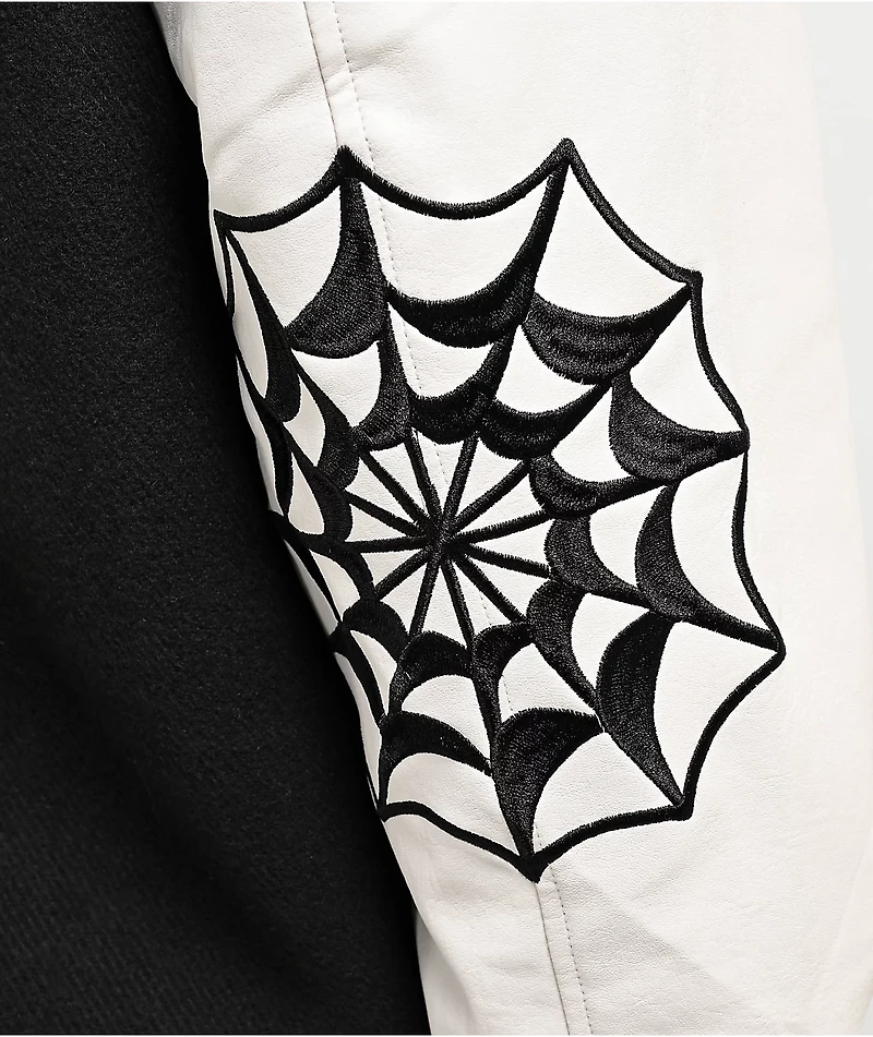 Lurking Class by Sketchy Tank Box Logo Black Varsity Jacket