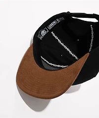 Lurking Class by Sketchy Tank Box Logo Brown & Black Snapback Hat