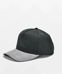 Lurking Class by Sketchy Tank Box Logo Tonal Black Snapback Hat