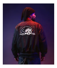 Lurking Class by Sketchy Tank Box Lurker Black Varsity Jacket