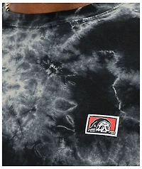 Lurking Class by Sketchy Tank Branch Logo Black Tie Dye Long Sleeve T-Shirt