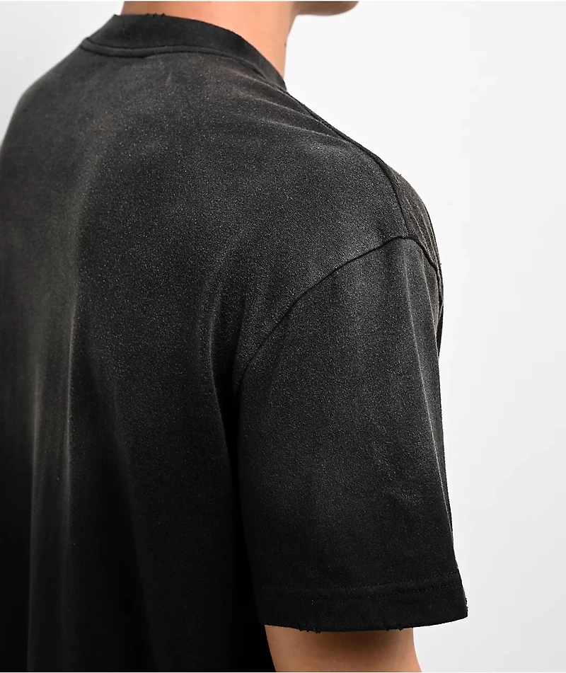 Lurking Class by Sketchy Tank Breaking The Law Black Wash T-Shirt