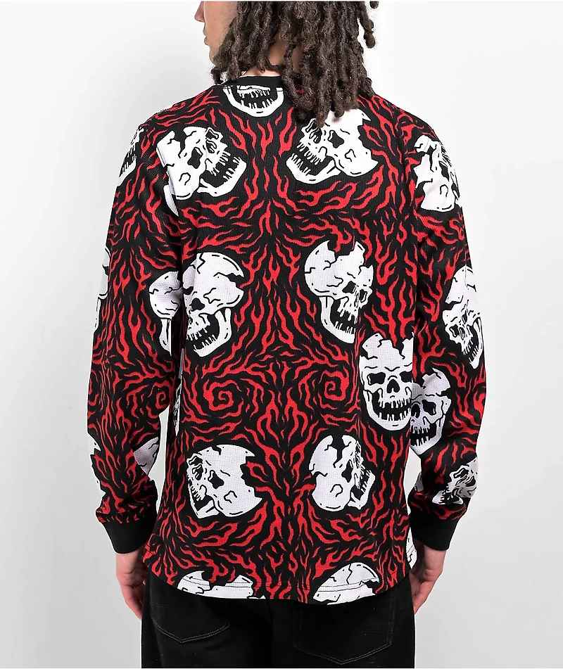 Lurking Class by Sketchy Tank Burner Black Long Sleeve Thermal Shirt