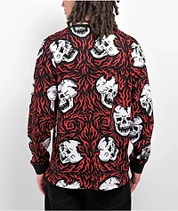 Lurking Class by Sketchy Tank Burner Black Long Sleeve Thermal Shirt