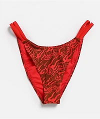 Lurking Class by Sketchy Tank Burning Souls High Leg Bikini Bottom