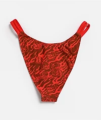 Lurking Class by Sketchy Tank Burning Souls High Leg Bikini Bottom