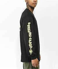 Lurking Class by Sketchy Tank Burrito Breath Dealer Black Long Sleeve T-Shirt