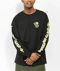 Lurking Class by Sketchy Tank Burrito Breath Dealer Black Long Sleeve T-Shirt