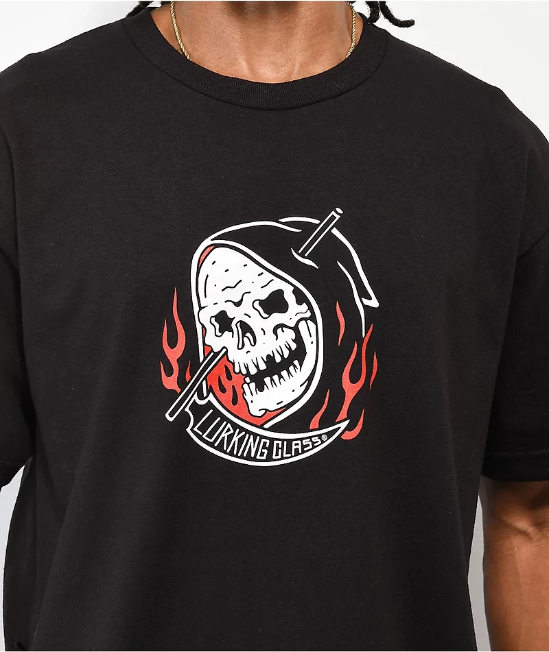 Lurking Class by Sketchy Tank Certain 2 Black T-Shirt