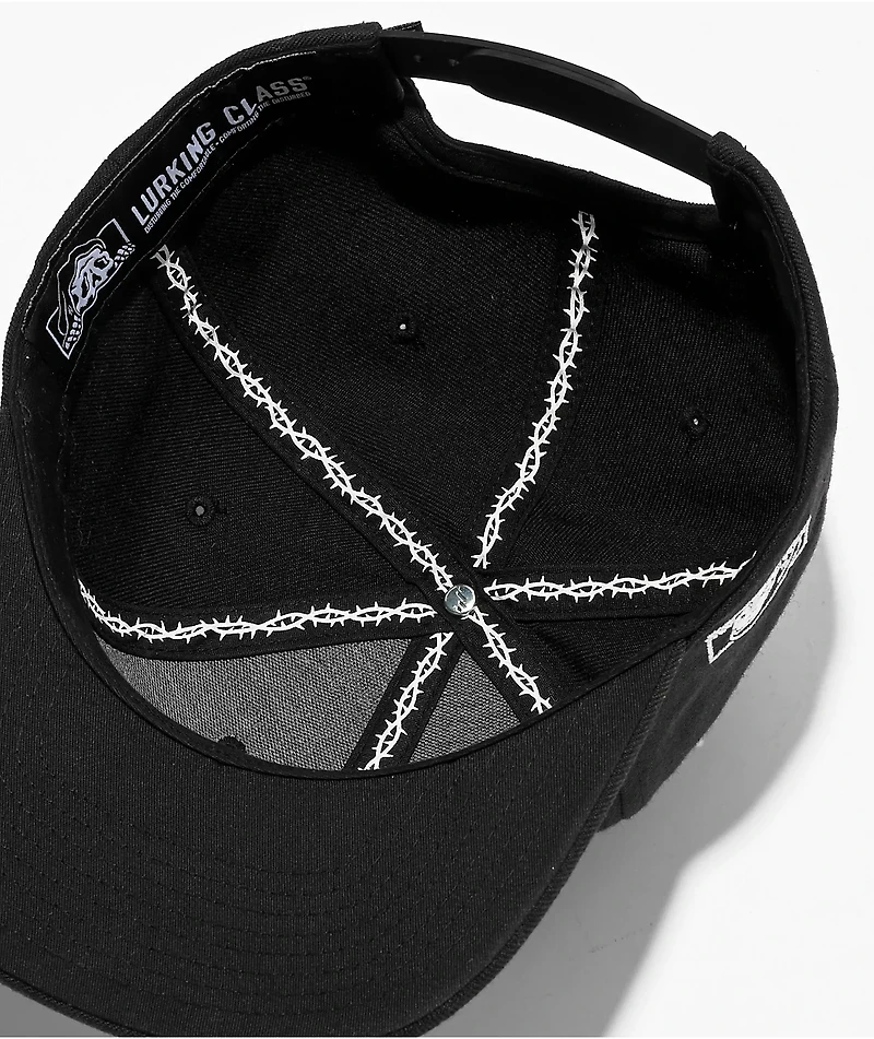 Lurking Class by Sketchy Tank Certain Black Snapback Hat