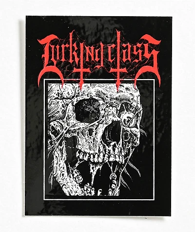 Lurking Class by Sketchy Tank Class Decay Black Sticker