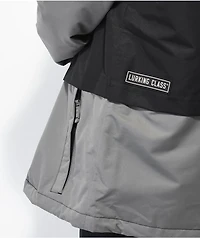 Lurking Class by Sketchy Tank Coffin Black & Grey Anorak Snowboard Jacket 2023