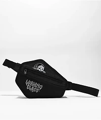 Lurking Class by Sketchy Tank Coffin Black Wash Denim Fanny Pack