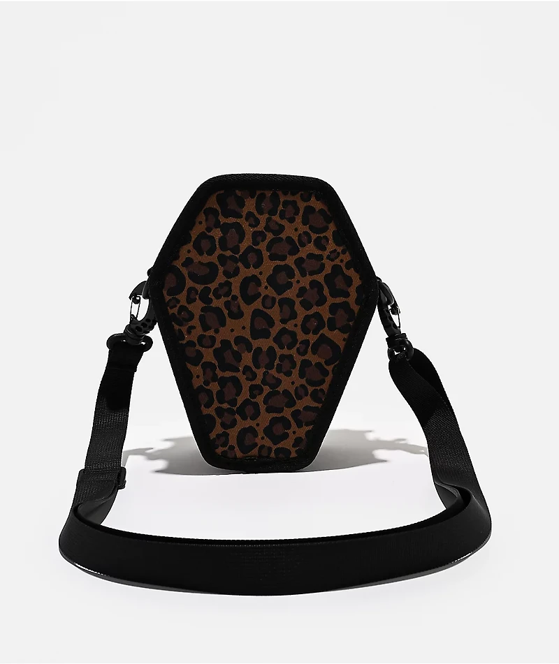 Lurking Class by Sketchy Tank Coffin Leopard Crossbody Bag