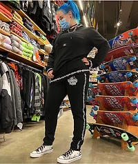 Lurking Class by Sketchy Tank Coffin Pocket Black Hoodie