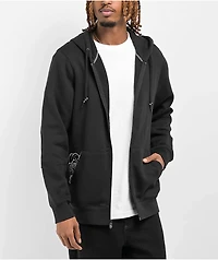 Lurking Class by Sketchy Tank Corner Black Zip Hoodie
