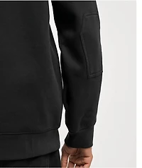 Lurking Class by Sketchy Tank Corner Black Zip Hoodie