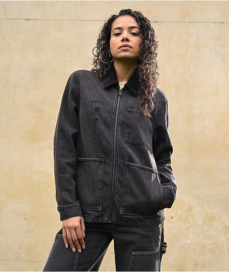 Lurking Class by Sketchy Tank Crawl Flash Brown Work Jacket