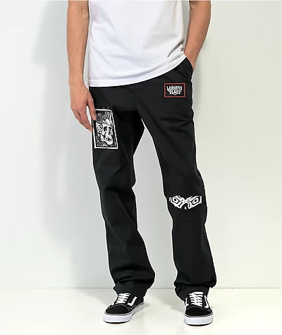 Lurking Class by Sketchy Tank DIY Black Chino Pants