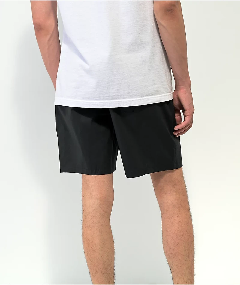 Lurking Class by Sketchy Tank Dagger Black Elastic Waist Shorts