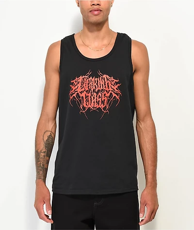 Lurking Class by Sketchy Tank Darkness Black Top