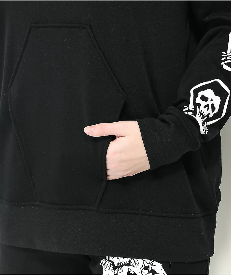 Lurking Class by Sketchy Tank Dead Inside Black Hoodie