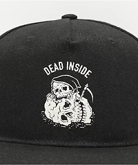 Lurking Class by Sketchy Tank Dead Inside Black Snapback Hat