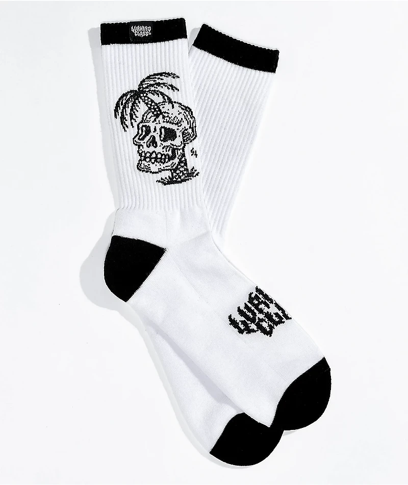 Lurking Class by Sketchy Tank Dead Summer White Crew Socks