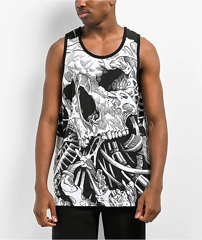 Lurking Class by Sketchy Tank Disconnect White Top