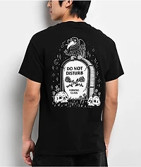 Lurking Class by Sketchy Tank Do Not Disturb Black T-Shirt